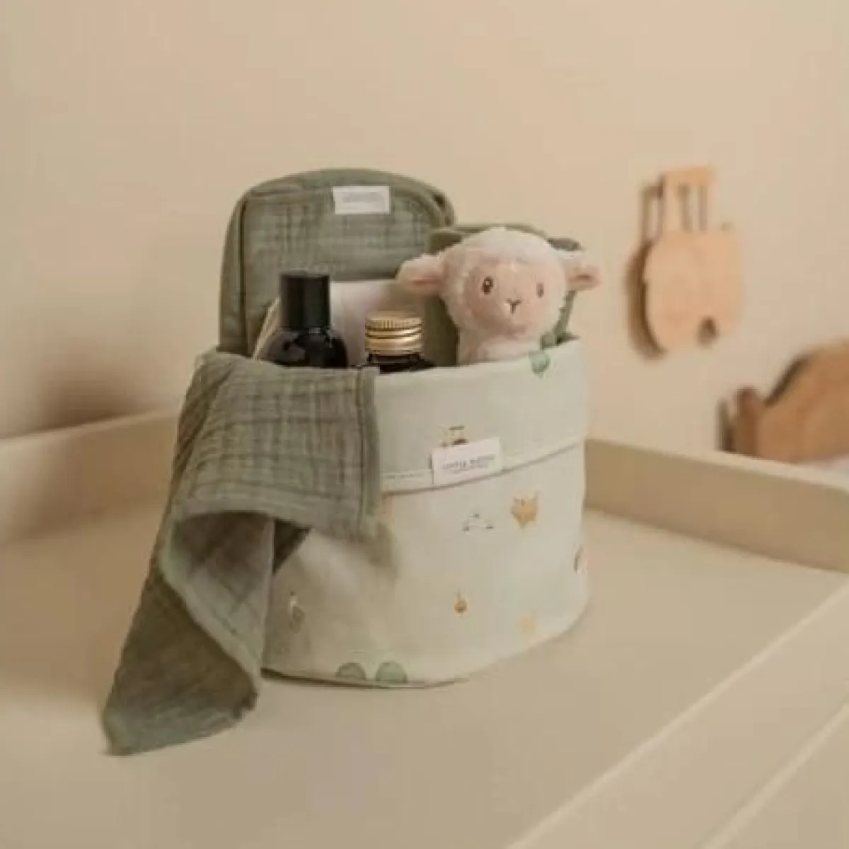 Little Dutch Wikkeldoeken * Swaddle Olive 120 x 120 Groen