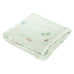 Little Dutch Hydrofiel Luiers * Swaddles Hydrofiel Little Farm Olive Groen