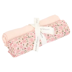Little Dutch Hydrofiel Luiers|Bedtextiel * Swaddles Hydrofiel Fairy Floral & Blossom Roze