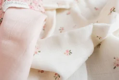 Little Dutch Hydrofiel Luiers|Bedtextiel * Swaddles Hydrofiel Fairy Blossom & Blossom Roze