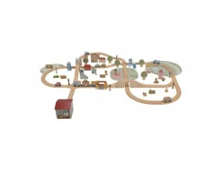 Little Dutch Houten Speelgoed * Treinbaan Set XL FSC