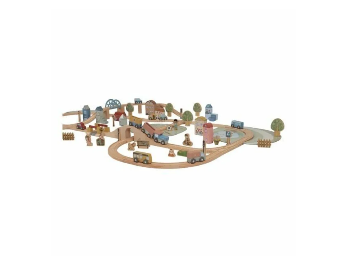 Little Dutch Houten Speelgoed * Treinbaan Set XL FSC