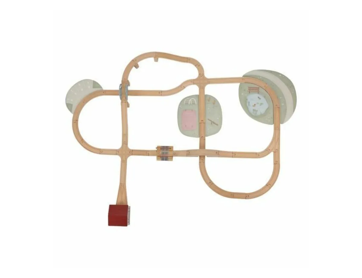 Little Dutch Houten Speelgoed * Treinbaan Set XL FSC