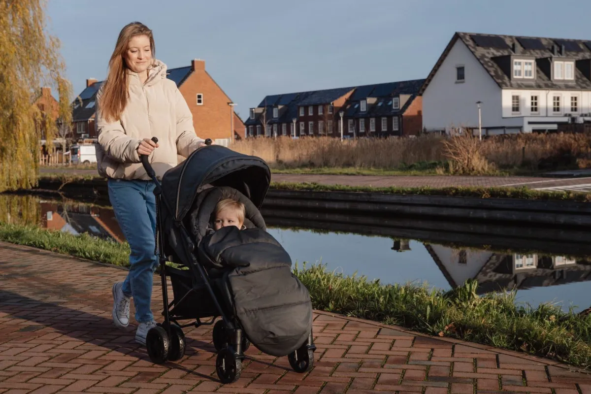 Little Dutch Alle Accessoires * Voetenzak Grey Grijs