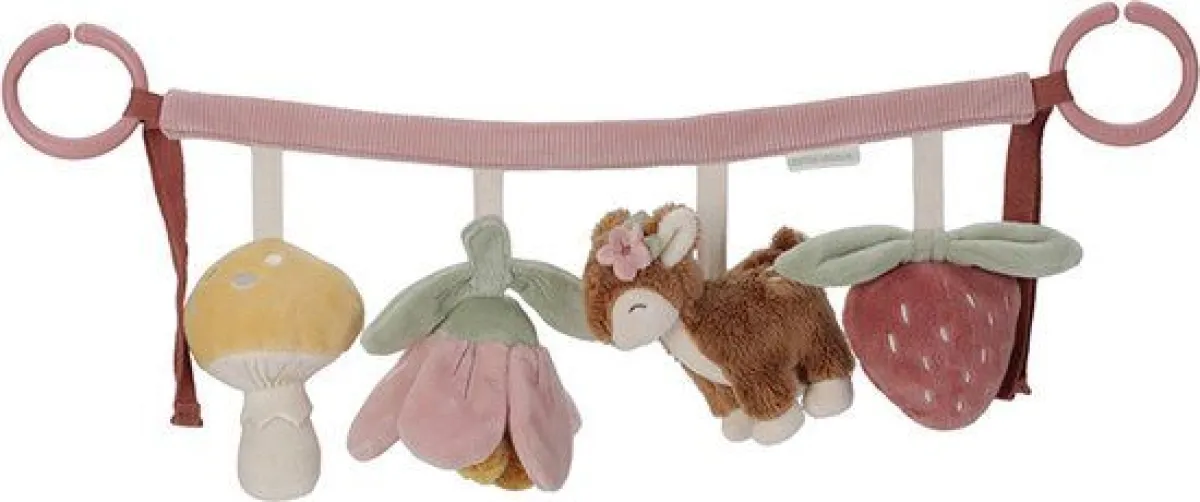 Little Dutch Baby Autostoel|Overig * Wagenspanner Fairy Garden Roze