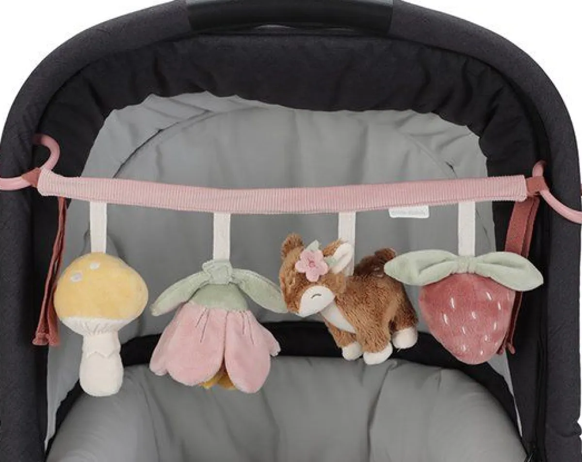 Little Dutch Baby Autostoel|Overig * Wagenspanner Fairy Garden Roze