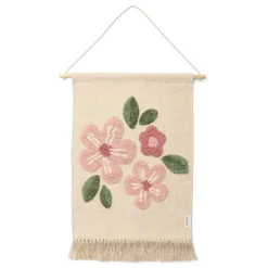 Little Dutch Accessoires * Wandtapijt Bloem Fairy Garden Wit