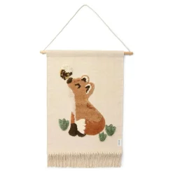 Little Dutch Accessoires * Wandtapijt Vos Forest Friends Wit