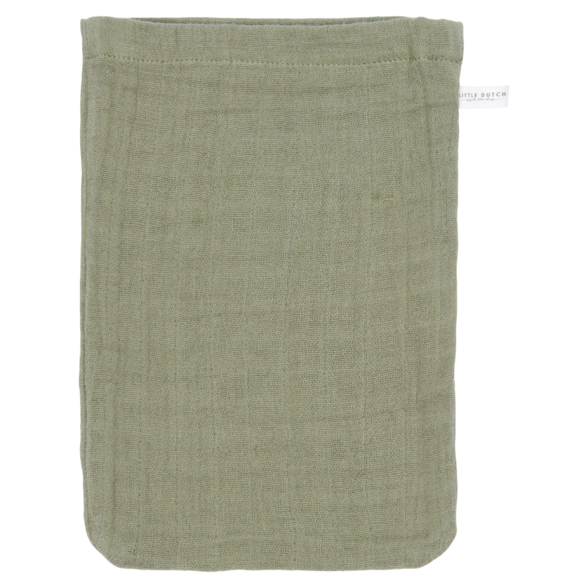 Little Dutch Overige|Handdoeken En Washandjes * Washandjes Hydrofiel Little Farm Olive Multicolor