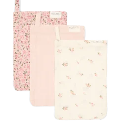 Little Dutch Handdoeken En Washandjes|Bedtextiel * Washandjes Hydrofiel Fairy Garden 3-pack Roze