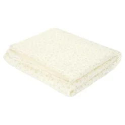 Little Dutch Bedtextiel * Wiegdeken Blueberry Leaves Groen Wit