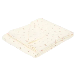Little Dutch Bedtextiel * Wiegdeken Hydrofiel Fairy Blossom Wit