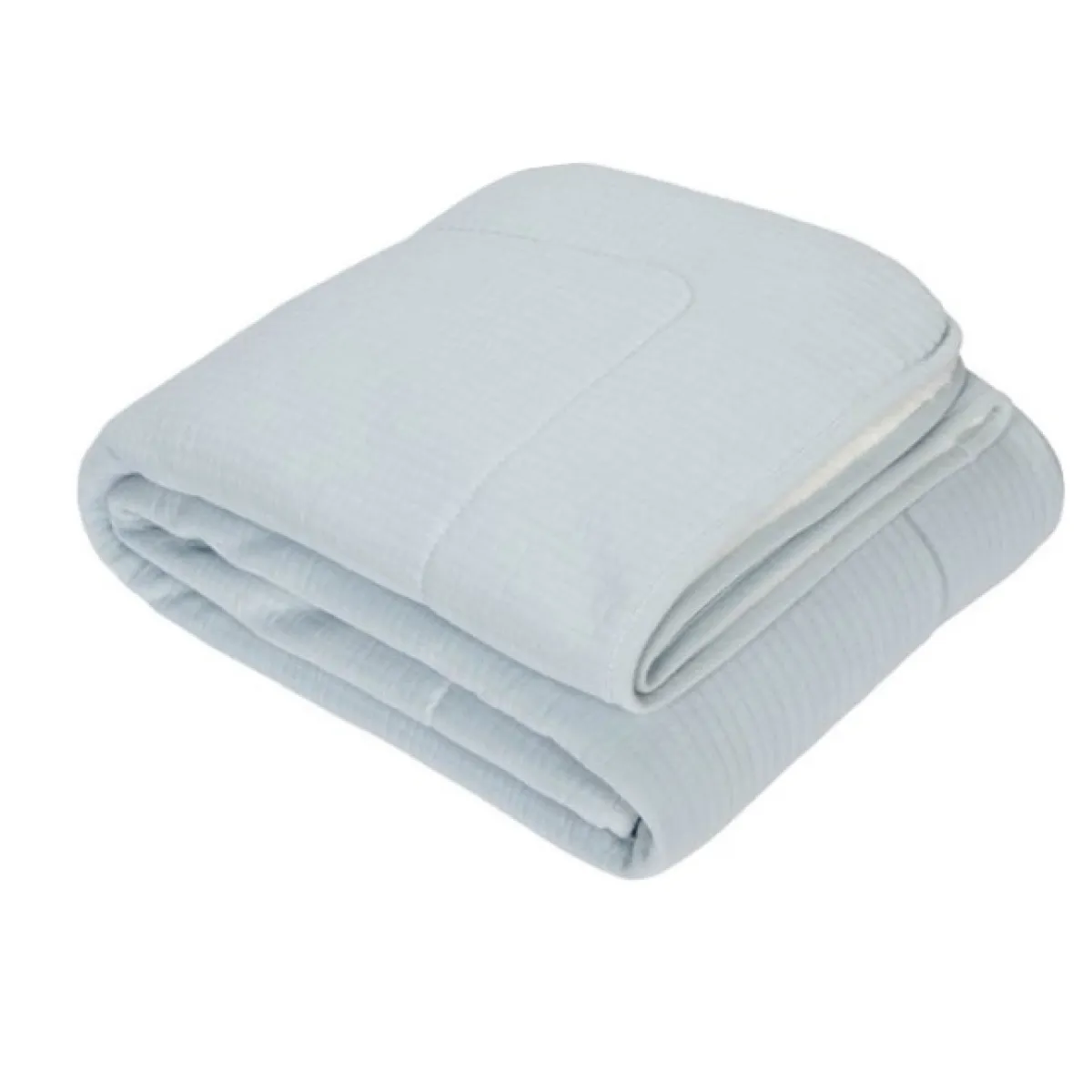 Little Dutch Bedtextiel * Wiegdeken Pure Teddy Soft Blue Blauw