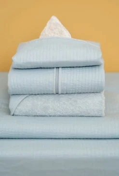 Little Dutch Bedtextiel * Wiegdeken Pure Teddy Soft Blue Blauw