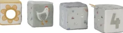 Little Dutch Overig * Zachte Blokkenset Little Farm Multicolor