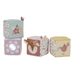 Little Dutch Overig * Zachte Blokkenset Fairy Garden Multicolor