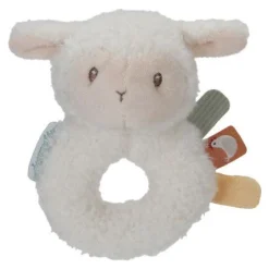 Little Dutch Rammelaars * Zachte Ringrammelaar Schaap Little Farm Wit