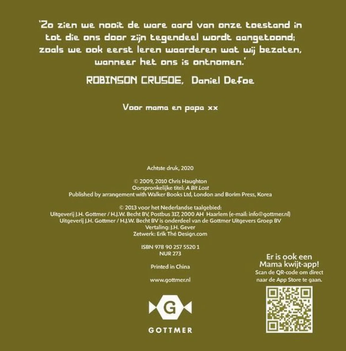 Boeken * Mama kwijt - Prentenboek