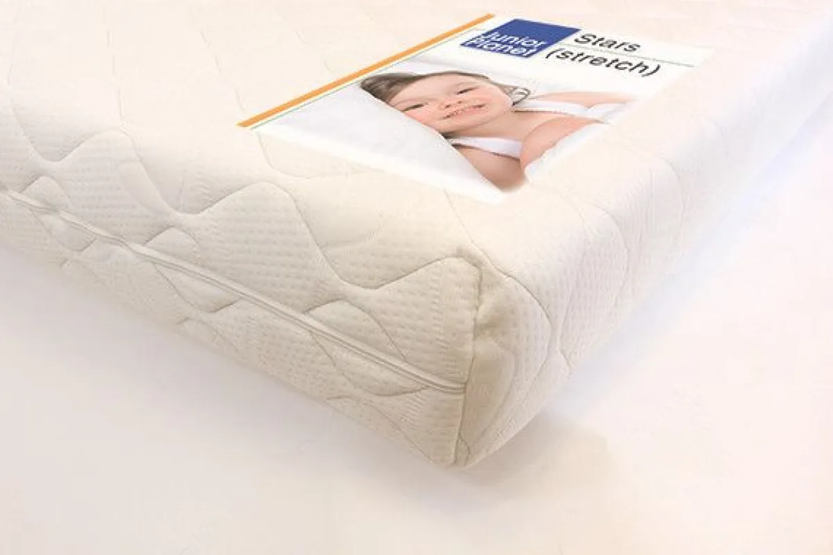 BabySpul Matrassen * Matras Stars Stretch Peuter 70 x 150 cm