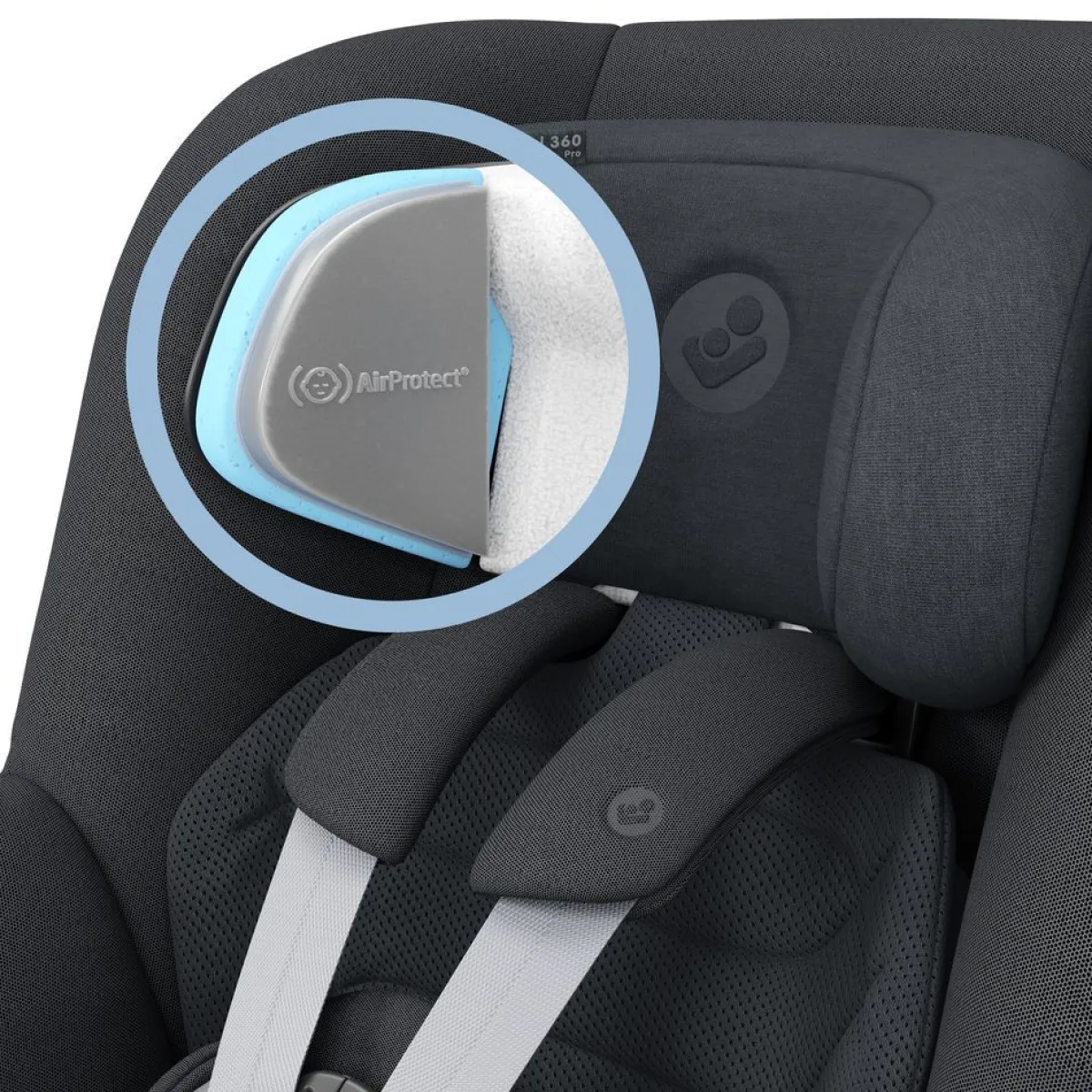 Maxi-Cosi Peuter Autostoelen * Autostoel Pearl 360 Pro Authentic Black Zwart