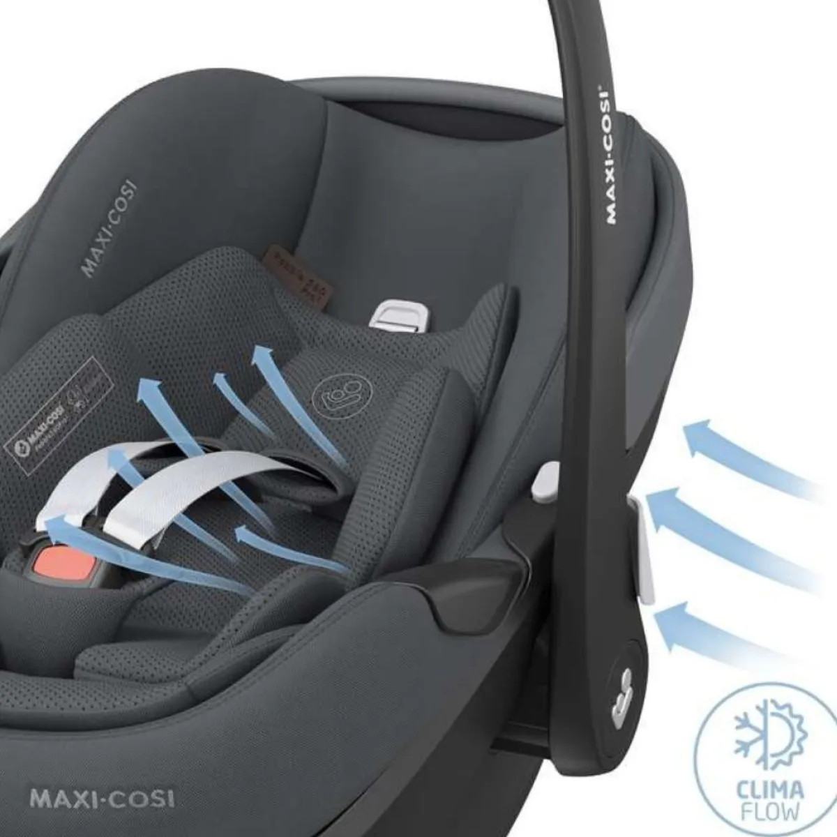 Maxi-Cosi Baby Autostoelen * Autostoel Pebble 360 Pro² Twillic Graphite Grijs