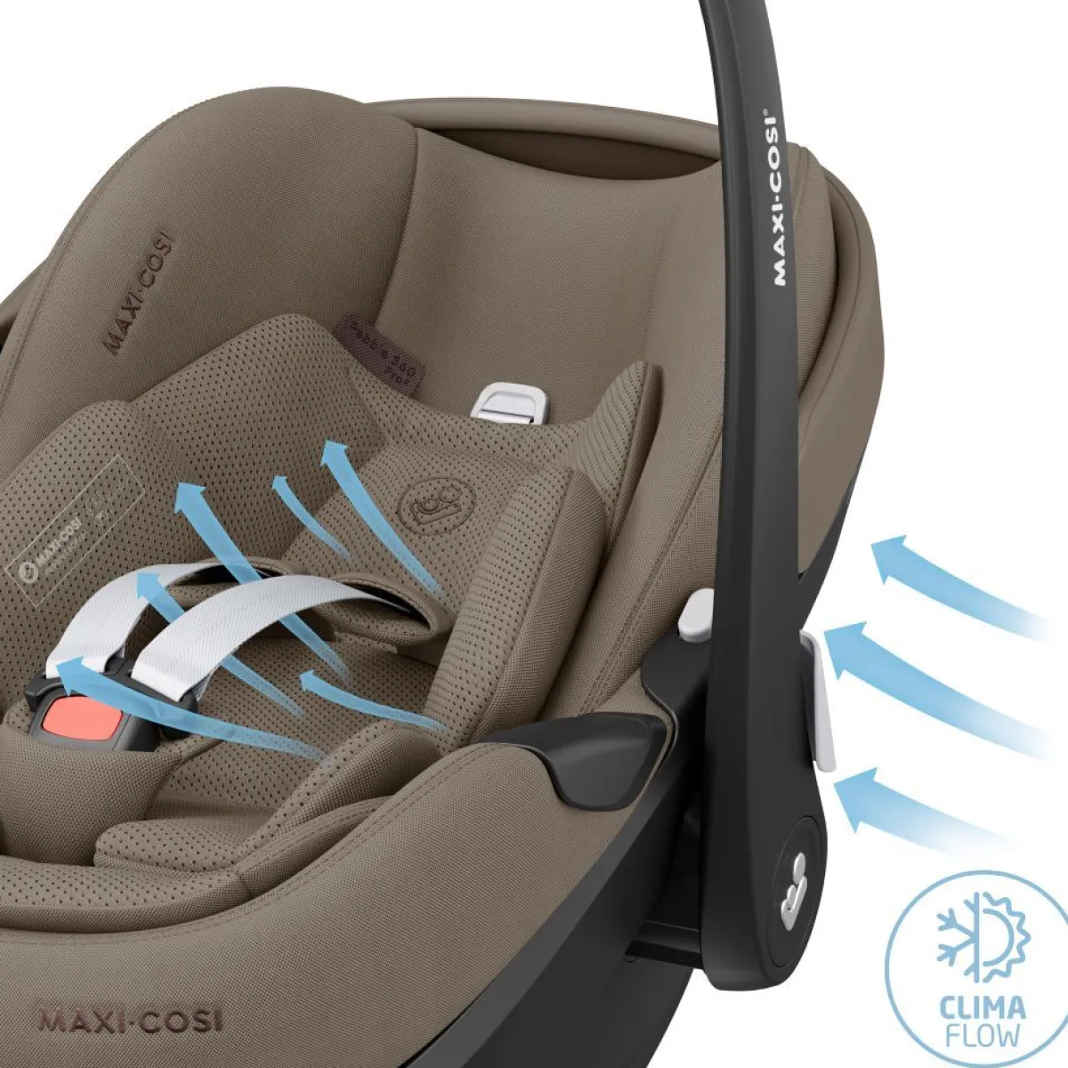 Maxi-Cosi Baby Autostoelen * Autostoel Pebble 360 Pro² Twillic Truffle Bruin