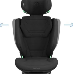 Maxi-Cosi Kinder Autostoelen * Autostoel RodiFix Pro² i-Size Authentic Black Zwart
