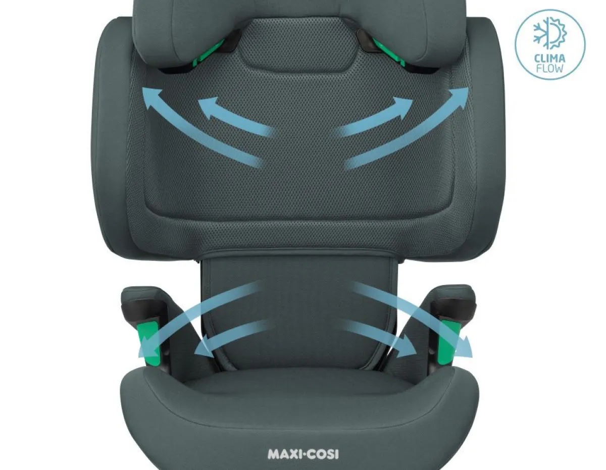 Maxi-Cosi Kinder Autostoelen * Autostoel RodiFix R i-Size Authentic Graphite Grijs