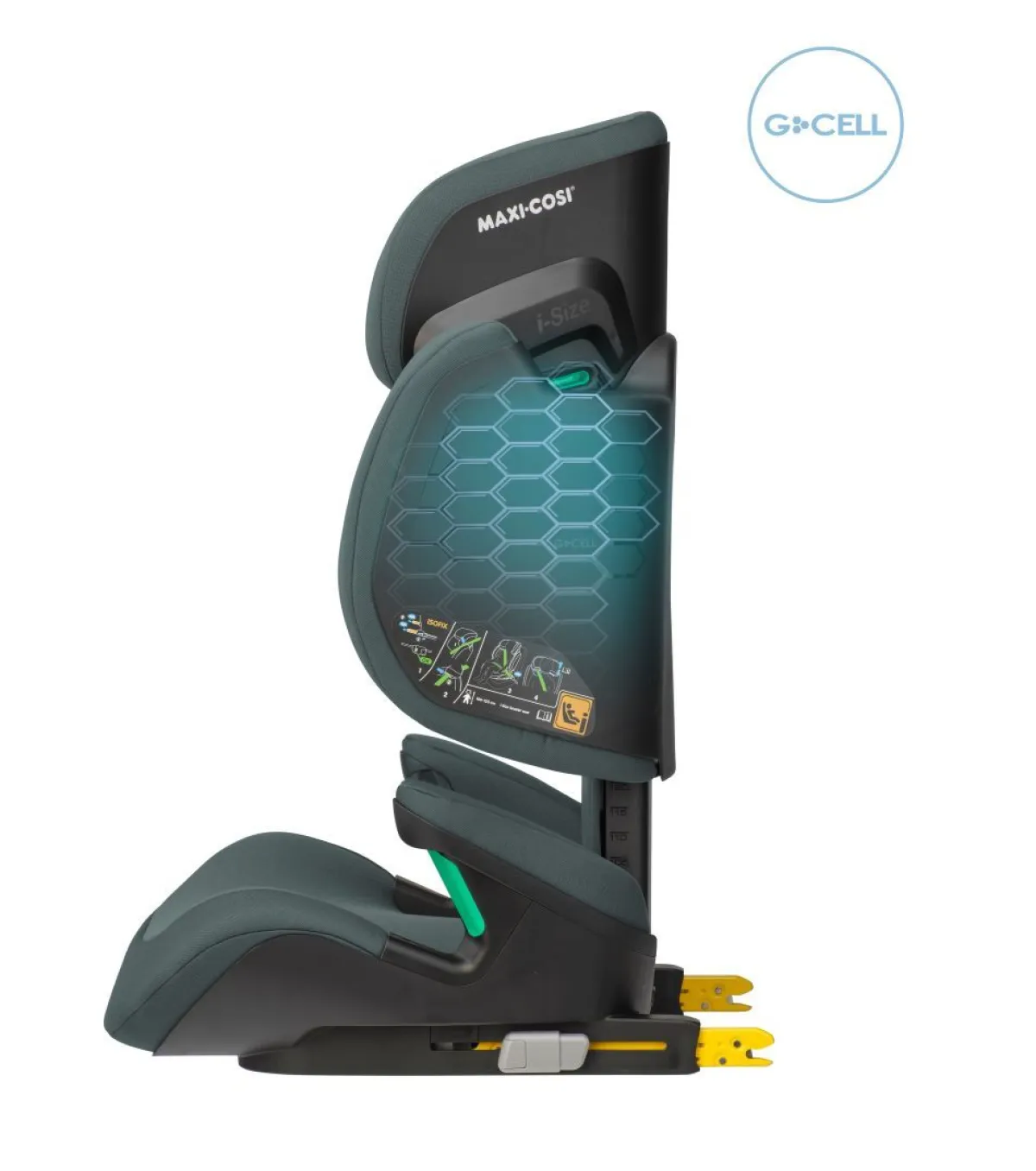 Maxi-Cosi Kinder Autostoelen * Autostoel RodiFix R i-Size Authentic Graphite Grijs