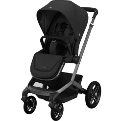 Maxi-Cosi Combi Kinderwagens * Fame Kinderwagen Twillic Black Zwart