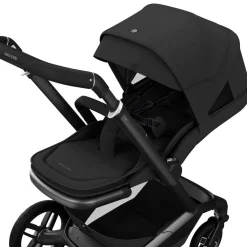 Maxi-Cosi Combi Kinderwagens * Fame Kinderwagen Twillic Black Zwart