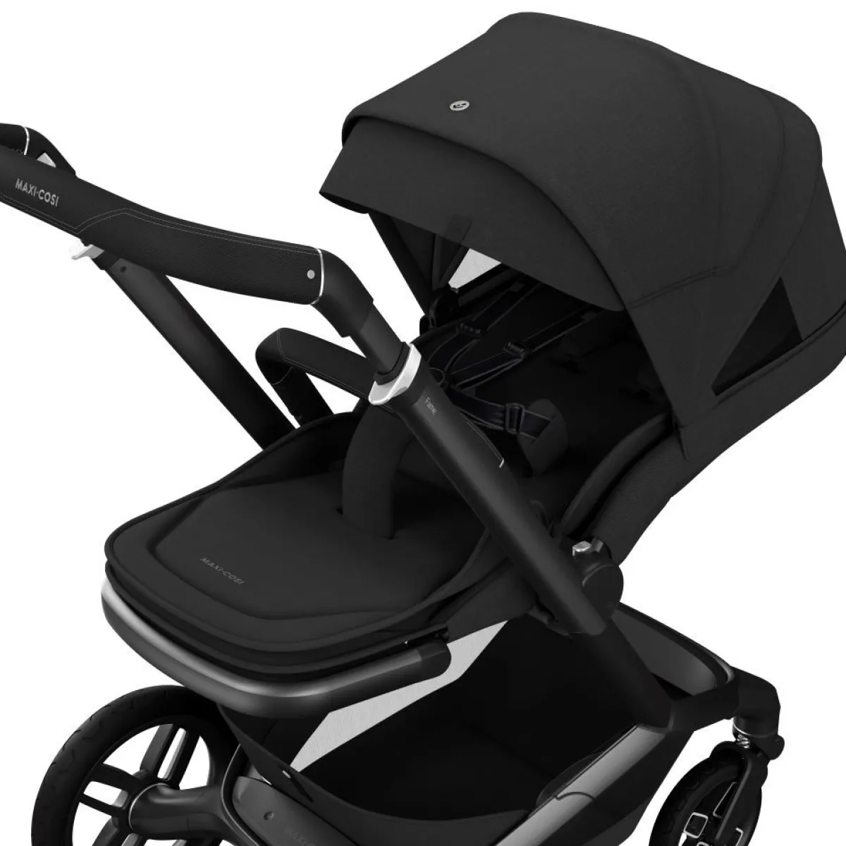 Maxi-Cosi Combi Kinderwagens * Fame Kinderwagen Twillic Black Zwart