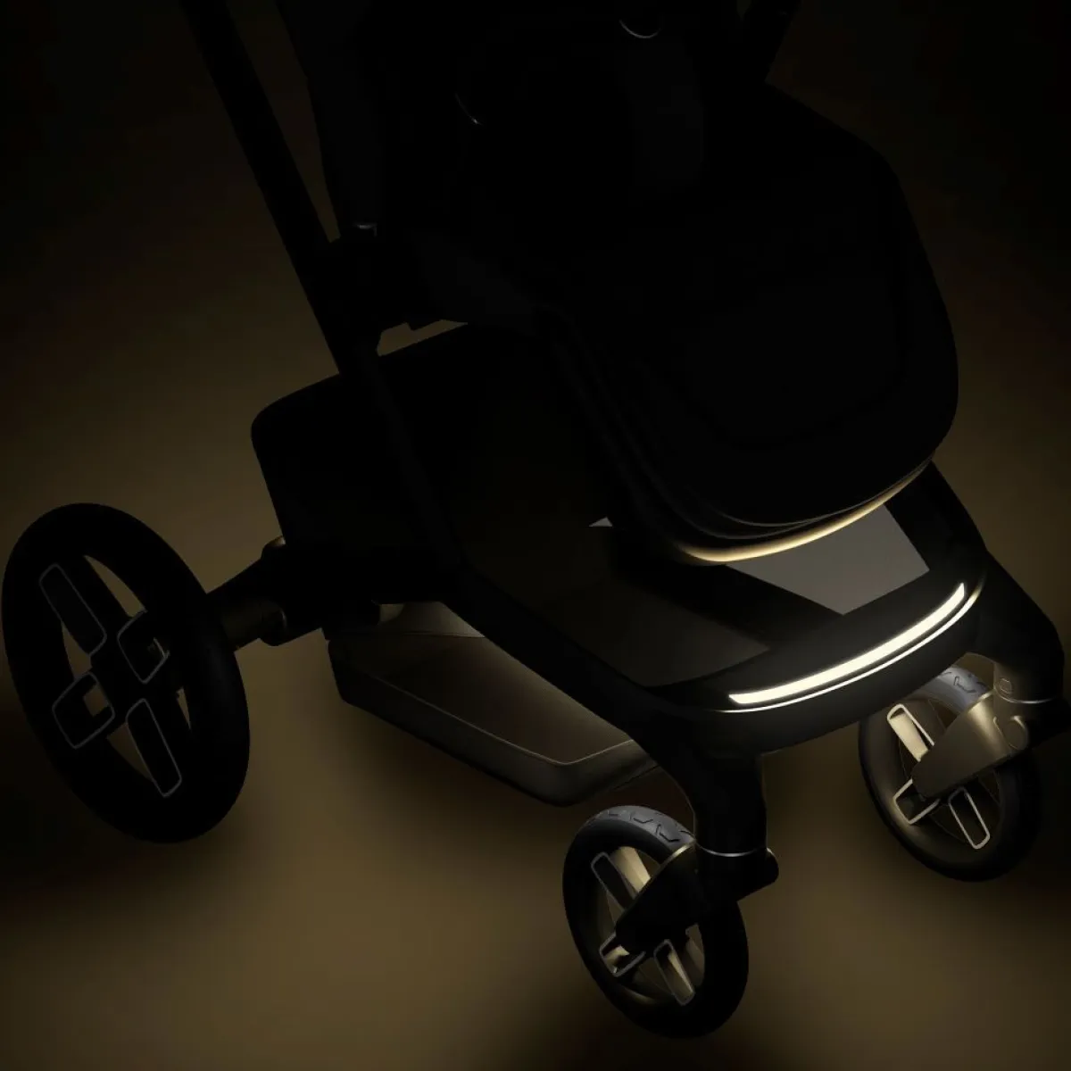 Maxi-Cosi Combi Kinderwagens * Fame Kinderwagen Twillic Black Zwart