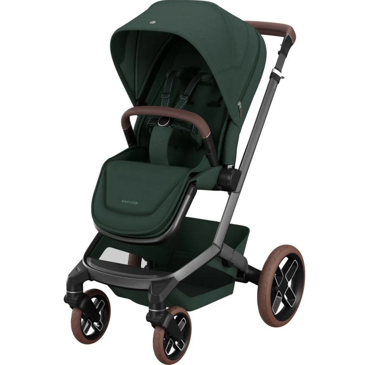 Maxi-Cosi Combi Kinderwagens * Fame Kinderwagen Twillic Green Groen