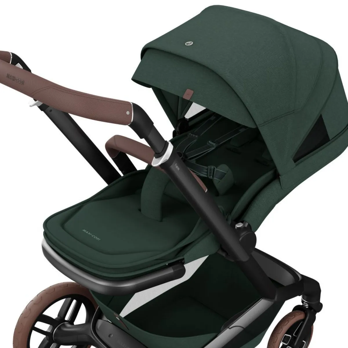 Maxi-Cosi Combi Kinderwagens * Fame Kinderwagen Twillic Green Groen