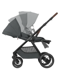 Maxi-Cosi Combi Kinderwagens * Oxford+ (Plus) Kinderwagen Compleet Twillic Graphite