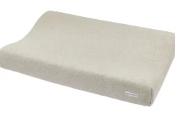Meyco Waskussenhoezen|Bedtextiel * Aankleedkussenhoes Knit Basic Sand Melange Zand