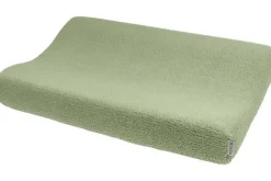 Meyco Waskussenhoezen|Bedtextiel * Aankleedkussenhoes Teddy Olive Green Groen