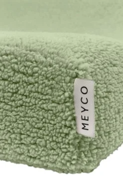 Meyco Waskussenhoezen|Bedtextiel * Aankleedkussenhoes Teddy Olive Green Groen
