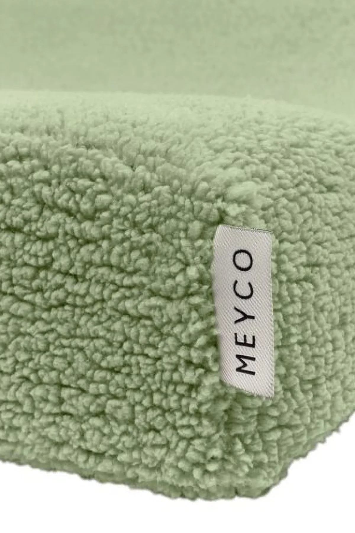 Meyco Waskussenhoezen|Bedtextiel * Aankleedkussenhoes Teddy Olive Green Groen