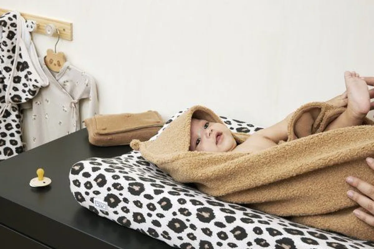 Meyco Badcapes|Bedtextiel * Badcape Boucle Uni Toffee Bruin