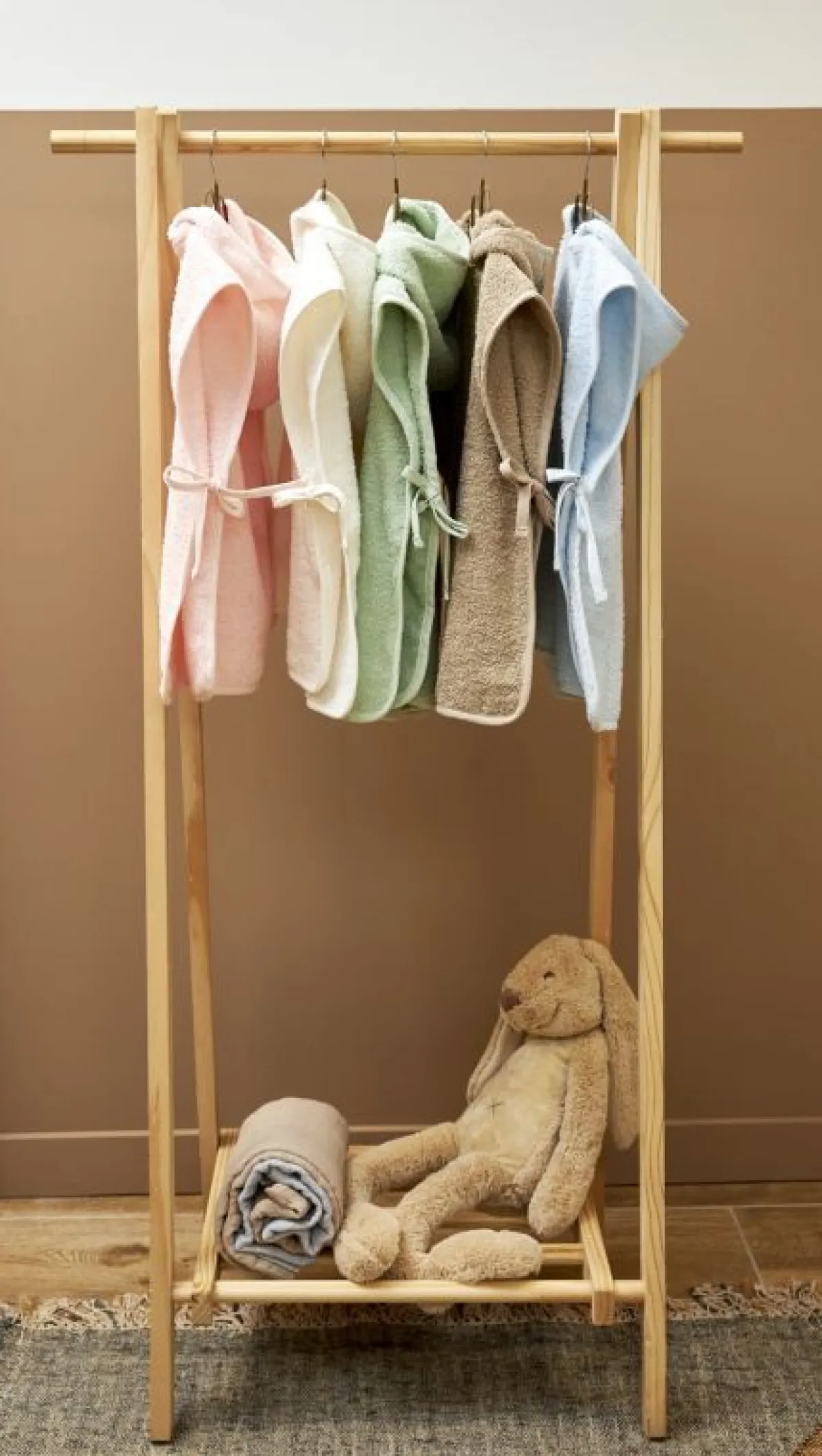 Meyco Badcapes|Bedtextiel * Badponcho Basic Badstof Sand Zand