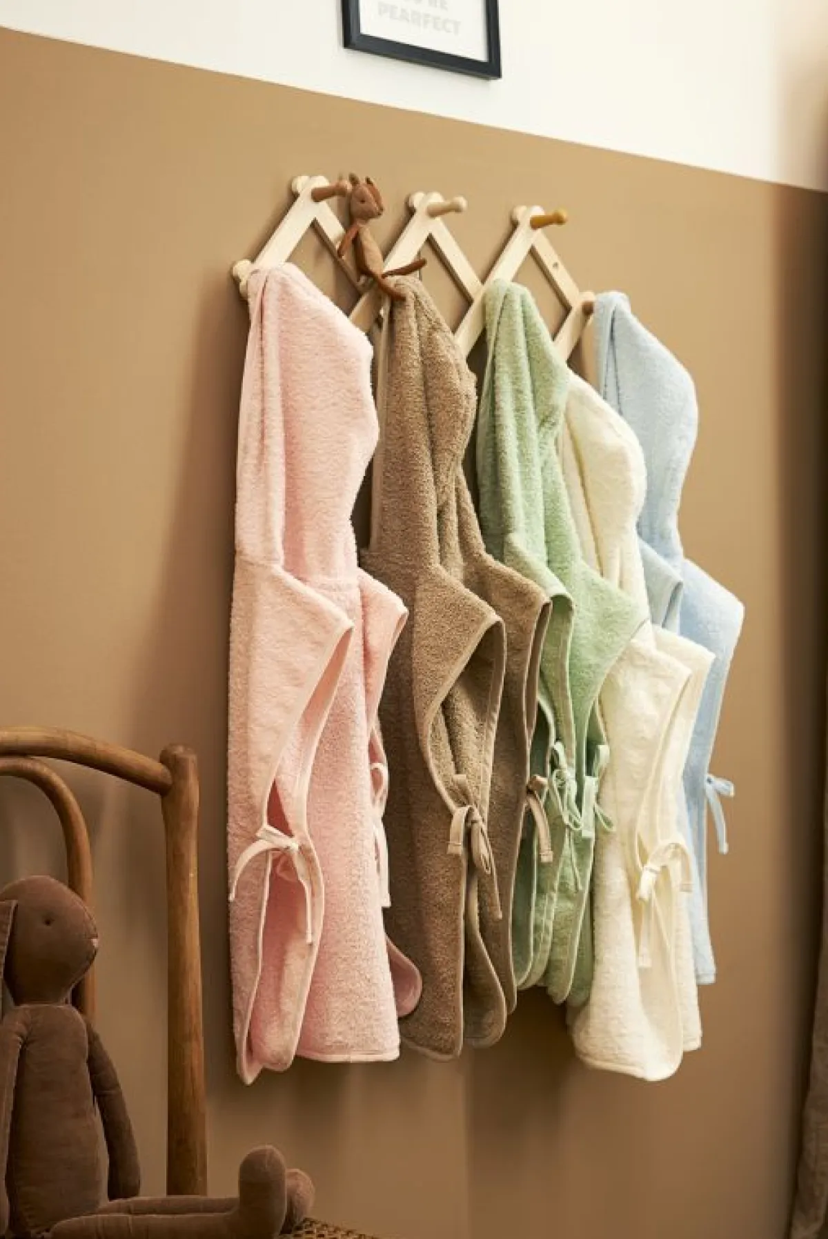 Meyco Badcapes|Bedtextiel * Badponcho Basic Badstof Sand Zand