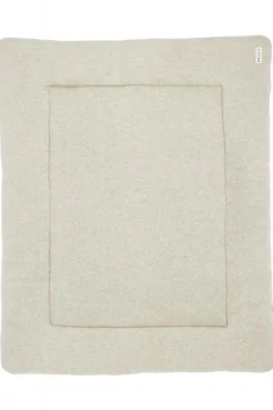 Meyco Boxkleden|Bedtextiel * Boxkleed Basic Knit Sand Melange Zand