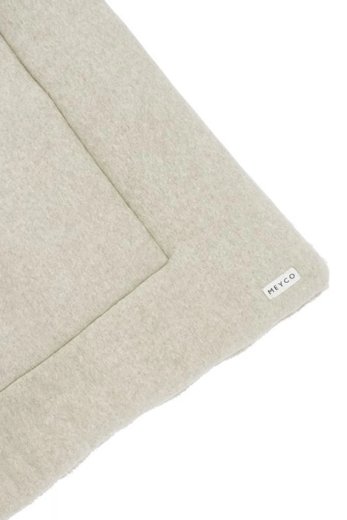 Meyco Boxkleden|Bedtextiel * Boxkleed Basic Knit Sand Melange Zand