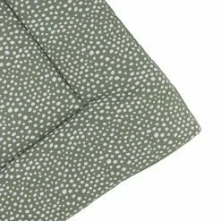 Meyco Boxkleden|Bedtextiel * Boxkleed Cheetah/Uni Forest Green Groen