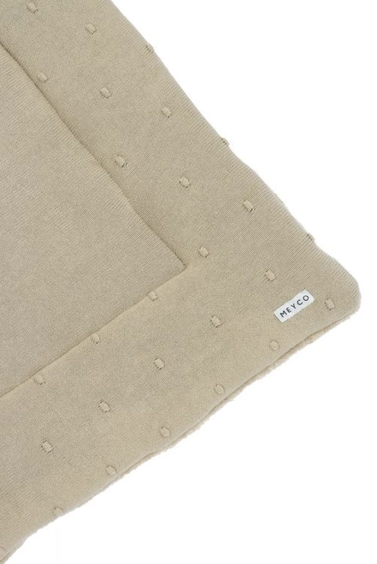 Meyco Boxkleden|Bedtextiel * Boxkleed Mini Knots Sand Zand