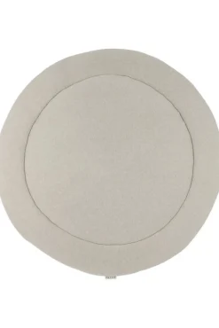 Meyco Boxkleden|Bedtextiel * Boxkleed Rond Basic Knit Teddy Sand Melange - 95 cm
