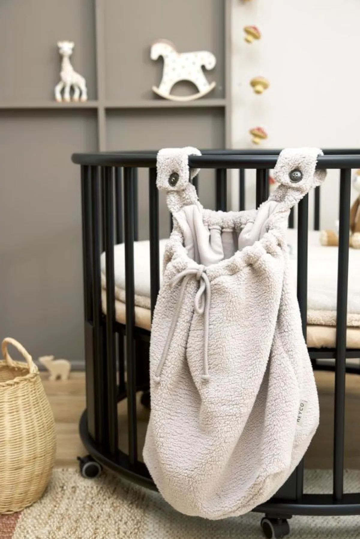 Meyco Opbergzakken|Bedtextiel * Boxzak Teddy Greige