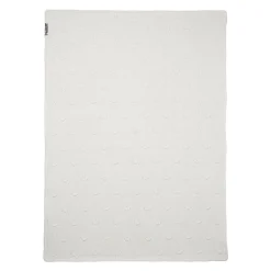 Meyco Bedtextiel * Ledikantdeken Knots Velours Off White Wit